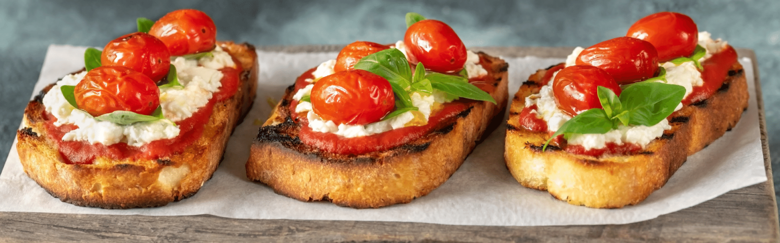 Tomato Bocconcini Canape - Dayspring Bakers